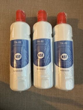 Teehay TH-02 Water Filter W10413645A/EDR2RXD1 Filter 2 pack of 3